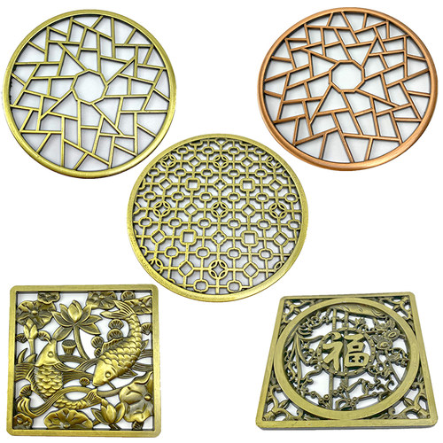 茶盘配件大块滤网排水口滤片装饰品壶底座承垫茶台排水孔过滤茶隔 - 图3