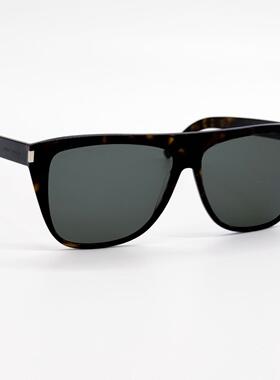 SAINT LAURENT圣罗兰太阳眼镜墨镜SL1 SLIM 002中性棕色方形眼镜