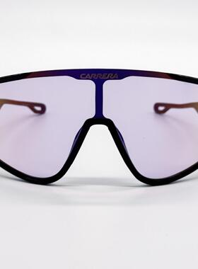 Carrera卡雷拉4017 S 807TE太阳眼镜墨镜黑色紫色中性盾形眼镜
