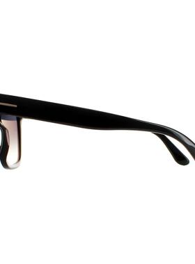 TOMFORD汤姆福特墨镜太阳眼镜Selby FT0952 01D闪亮黑色灰偏光