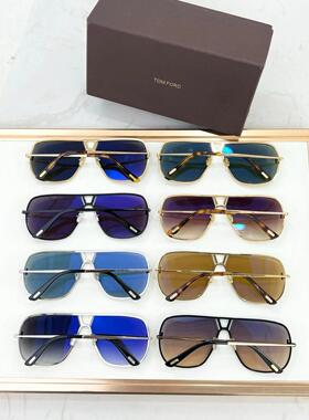 TOMFORD汤姆福特FT0838 REGGIE Navigator墨镜太阳眼镜黑色金色