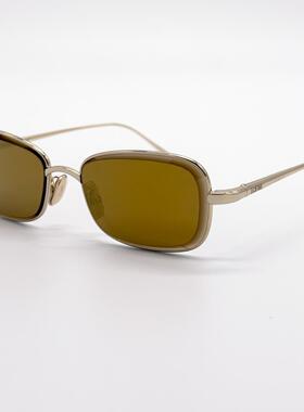 LOEWE罗意威LW40159U 32G太阳眼镜墨镜中性方形黄色