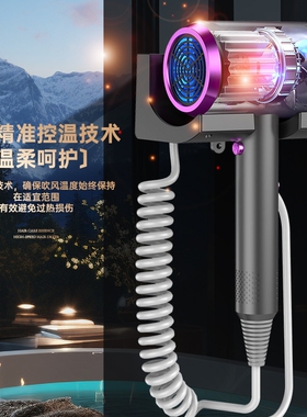 星级酒店免打孔吹风机民宿大功率