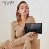 Сумка через плечо, маленькая сумка клатч, универсальная вместительная и большая сумка с петлей на руку, сумка на одно плечо, крокодиловый принт, 2023