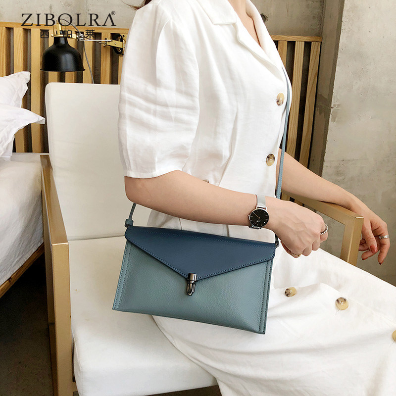 2020新款潮软皮手拿包夏天斜挎小包 西柏莱女士包袋