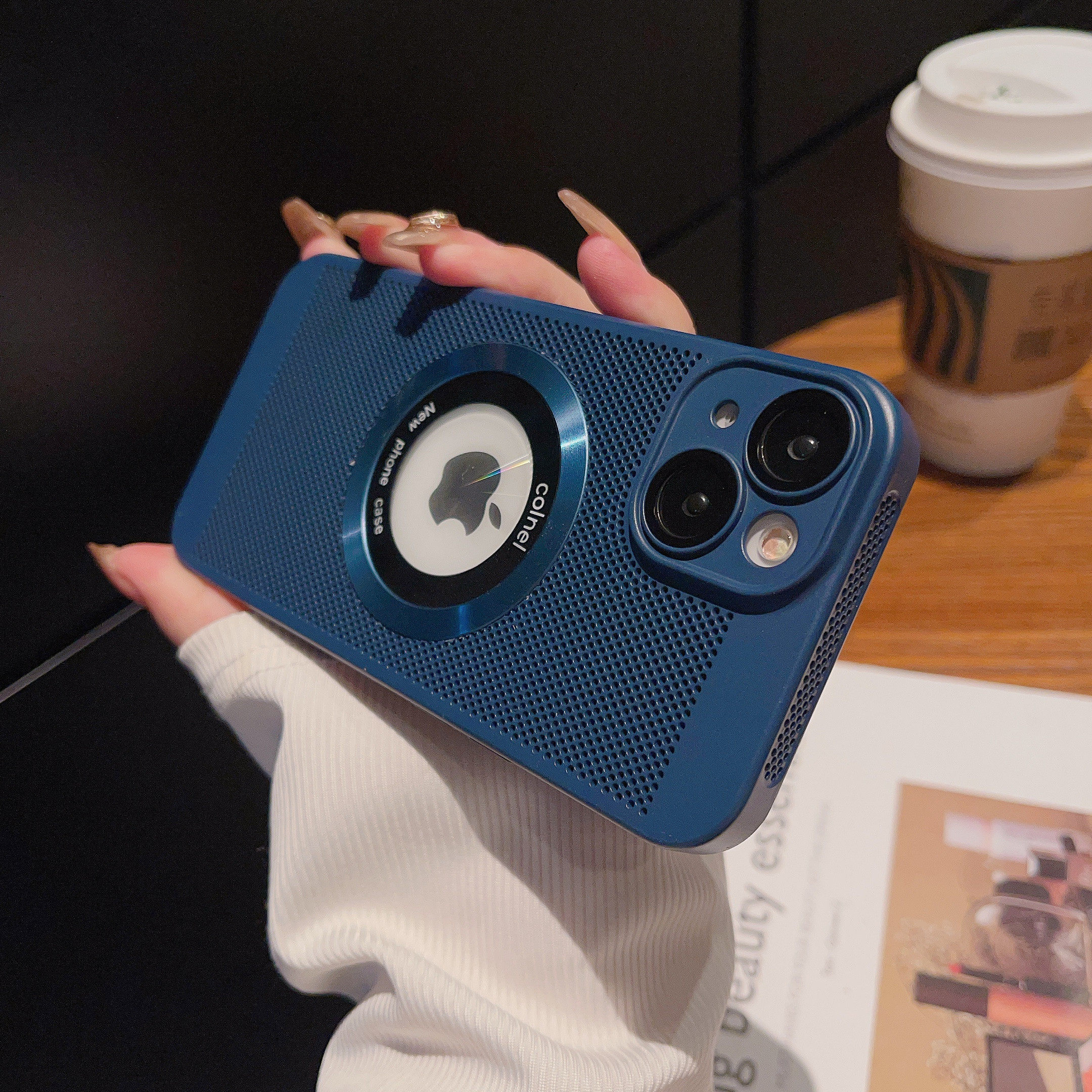 漏标磁吸散热透气适用苹果14pro手机壳iphone13简约15带镜头膜12promax超薄磨砂16plus全包男11女防摔保护套,淘宝优惠券,粉丝福利购,淘宝优惠卷