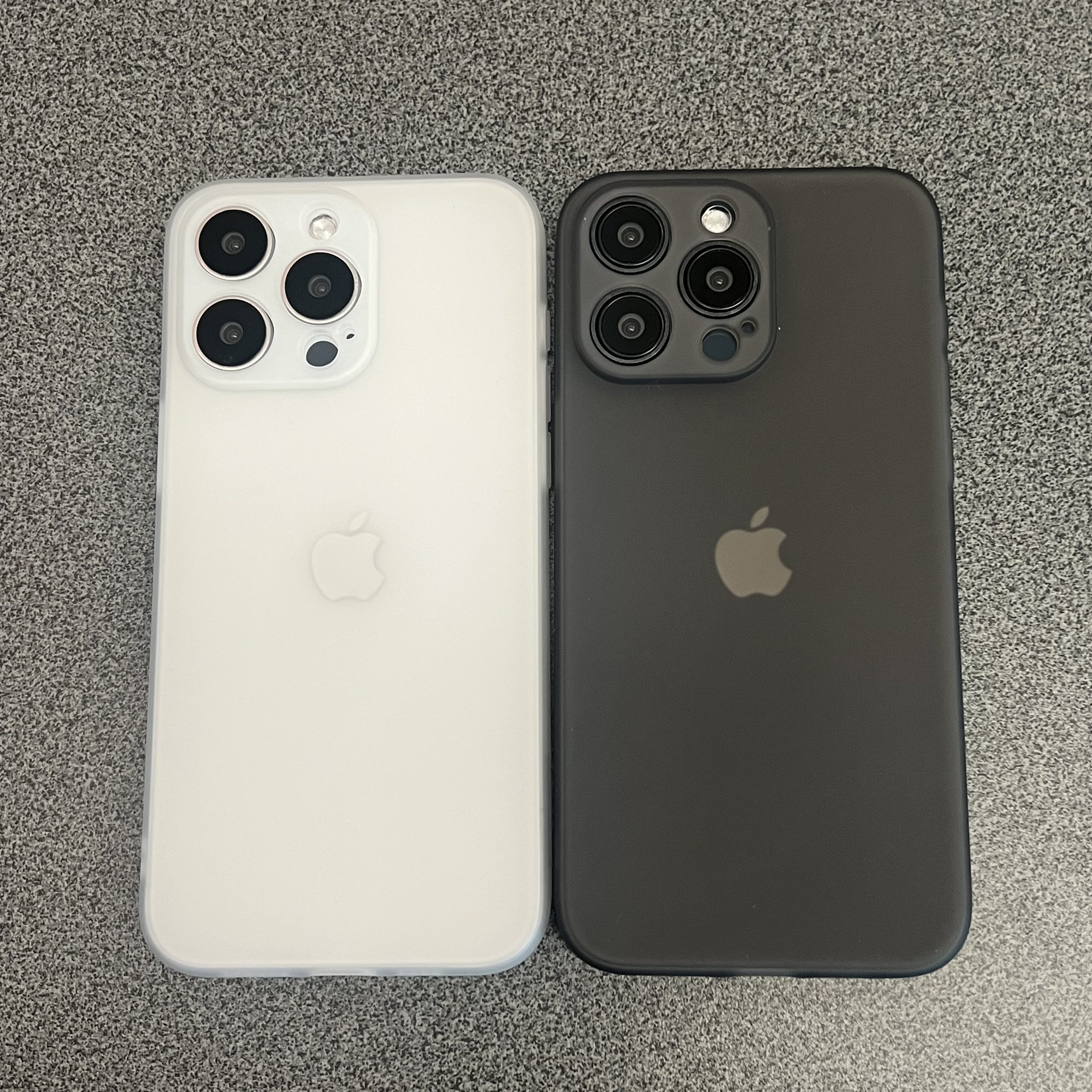 新款简约透明适用苹果15pro直边16手机壳iphone14全包镜头12磨砂13保护套11pormax防摔xr防指纹7/8plus硅胶软 - 图1