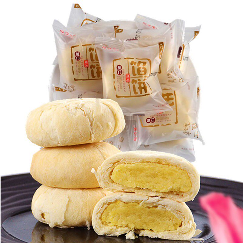 厦门绿豆饼500g雪媚娘面包蛋黄酥 西襄记传统糕点