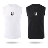 Спортивный быстросохнущий летний жилет для спортзала без рукавов, баскетбольная футболка для тренировок