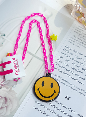 韩国进口可爱笑脸系列饰品