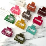 Южная Корея импортировала аксессуары для волос Aznavour AZ Рекомендуемое входной продажу Hollow Square Ins Hair CraSting 11 Colors