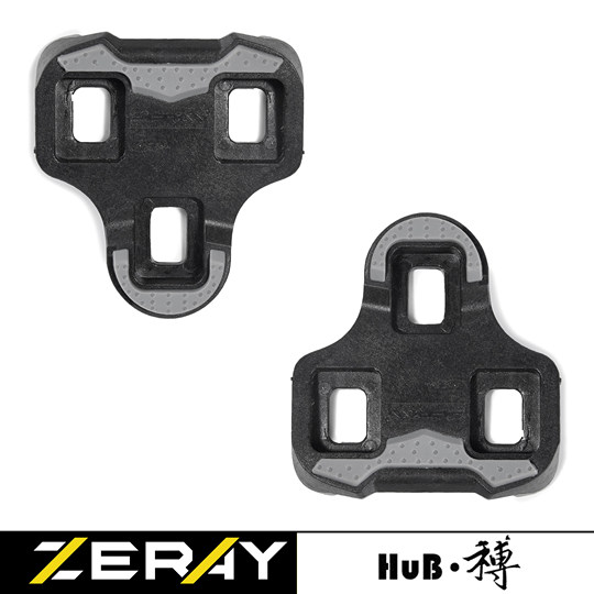 HuB和博公路车锁踏自锁锁片钻石锁片0度浮动防滑螺丝垫片标配