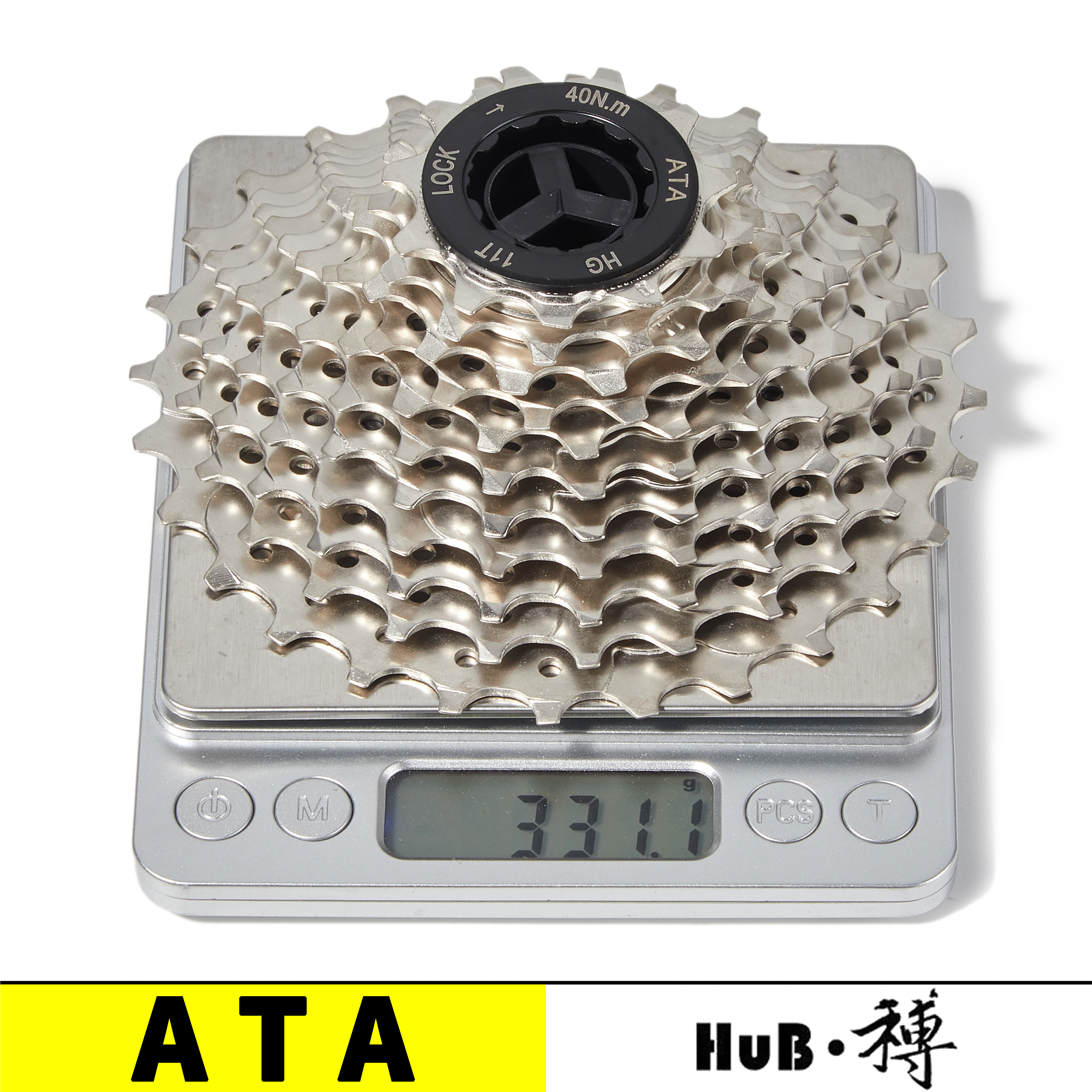 HuB和博 ATA公路车山地车HG卡式飞轮11速飞轮 11-28T变速齿轮链轮 - 图1