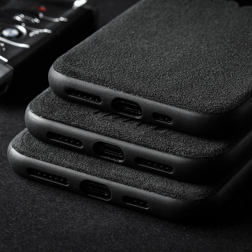 LWE新款手机壳翻毛适用iphone11promax手机壳苹果全包防摔防滑潮 - 图2