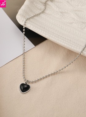 夸张个性粗链条ins朋克吊坠项链