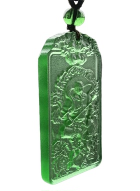 武当山文创道家真武大帝玄天上帝琉璃吊坠挂件平安祝福随身纪念品