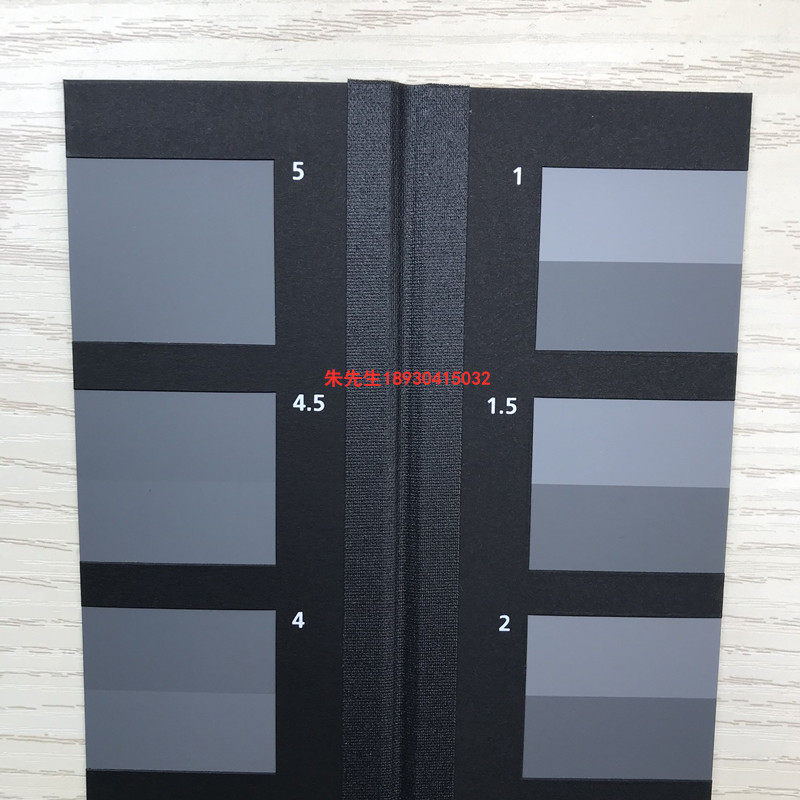 祈色美标AATCC变色灰卡评定纺织品色差变色色卡ISO 105/A02标准_虎窝淘