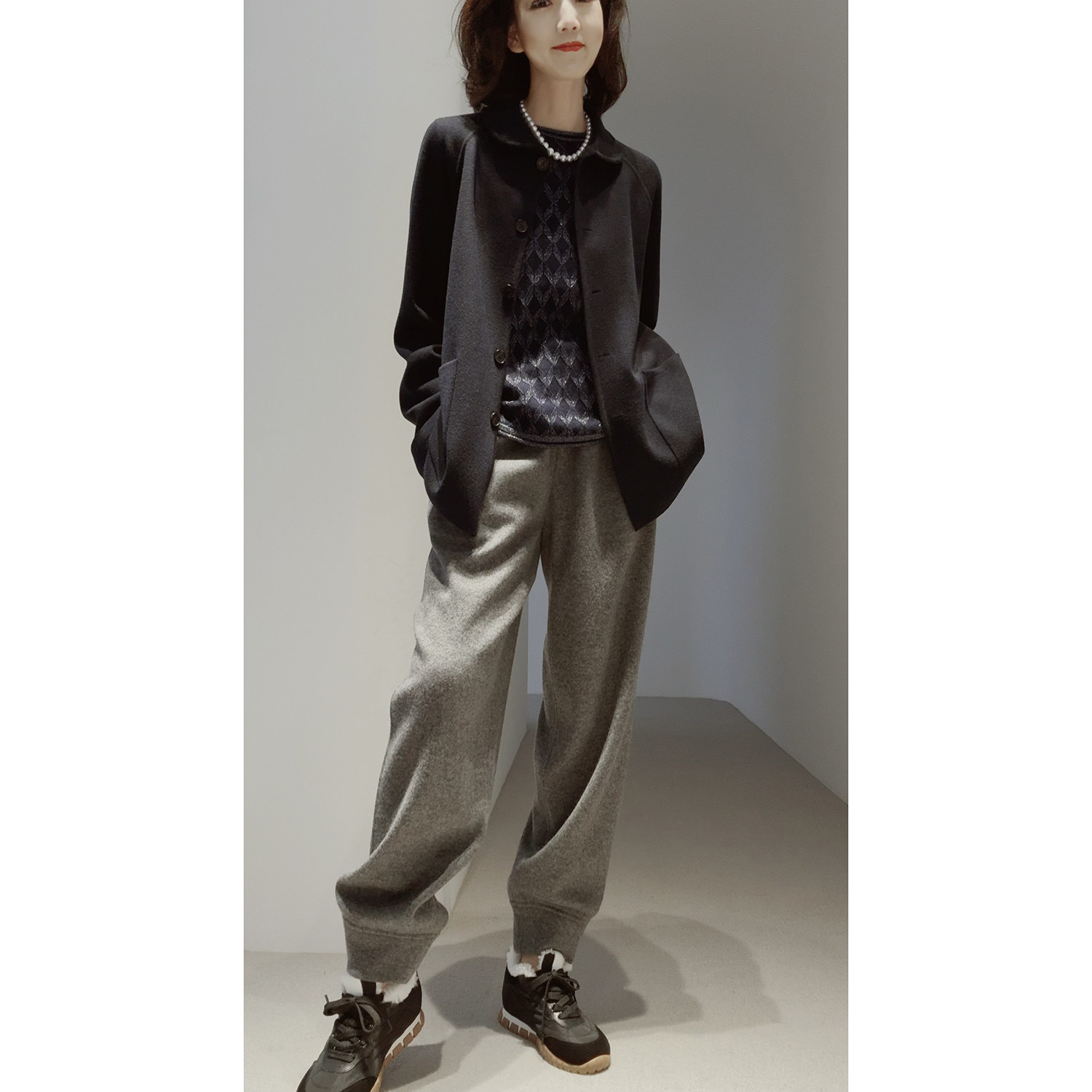 Miu系元气【牛猄功能防水布/轻盈脚感/羊毛鞋垫/增高5cm】运动鞋,淘宝优惠券,粉丝福利购,淘宝优惠卷