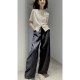 Hemp Elastic Waist ແຫ້ງແລະເບົາ ໂສ້ງ Harem ວ່າງ