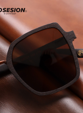 太阳镜POSESION偏光时尚大框方形