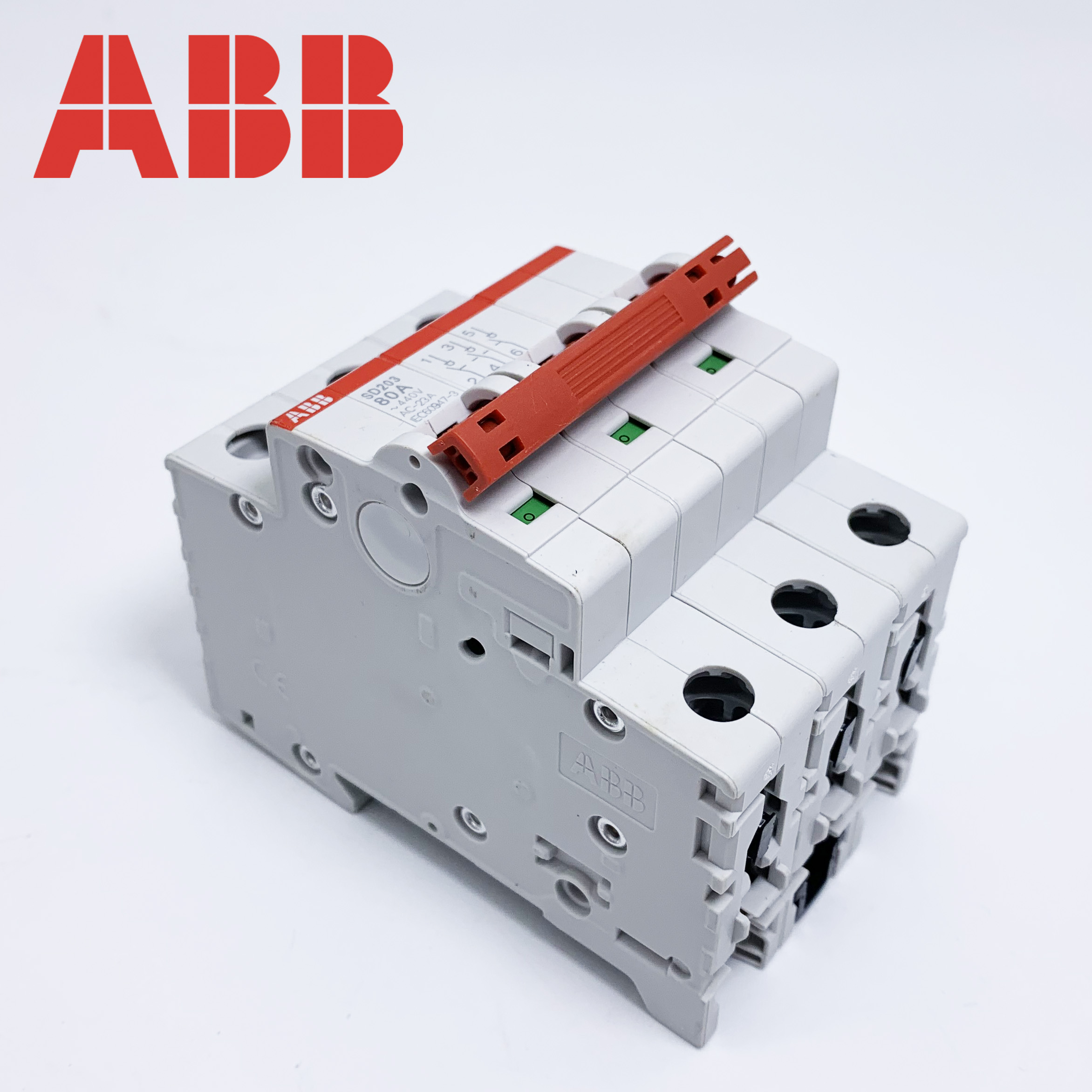 ABB小型隔离开关SD201/202/203/204-16A/25A/32/40/50/63/80/100A - 图3