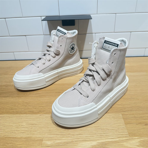CONVERSE匡威悠游All Star男女高帮休闲滑板鞋UU鞋增高鞋 A10650C - 图0