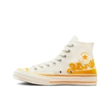 Converse, конверсы подходит для мужчин и женщин, ретро высокие кеды, с вышивкой