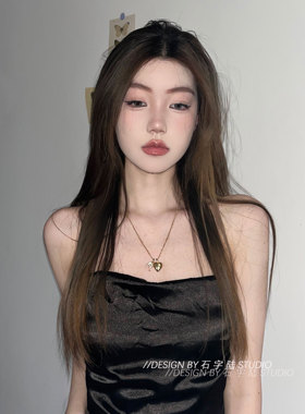 春季马蹄爱心ins项链小众叠戴