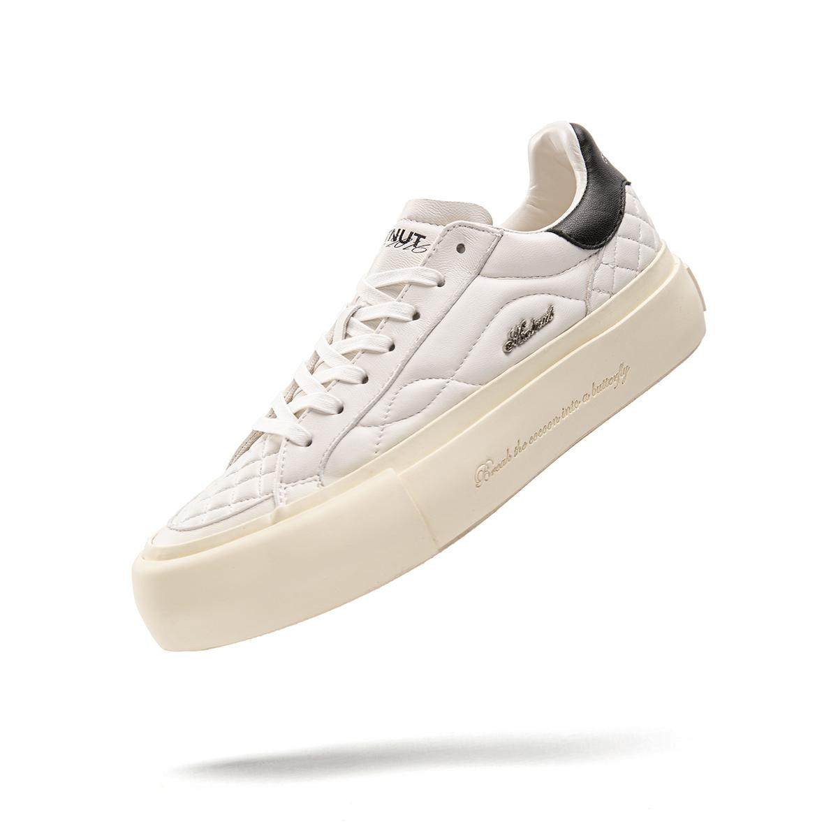 MATNUT TYPE 3.0 菱形格系列 软羊皮 黑色 白色 银色厚底增高板鞋,淘宝优惠券,粉丝福利购,淘宝优惠卷