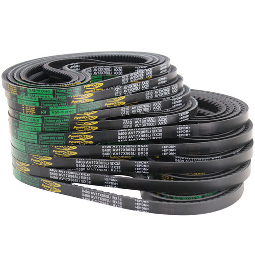 B型齿形三角带AV17X500-3200拖拉机微耕机汽车发电机风扇空调皮带 - 图3