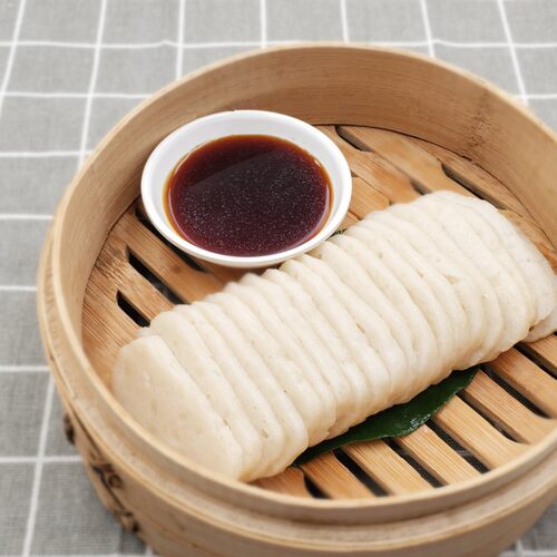 温州手工鱼饼正宗苍南洞头特产酒席冷盘海鲜米鱼200g*3条韩式鱼糕 - 图0