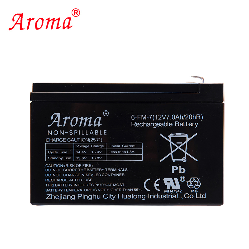 Aroma6-FM-7(12V7Ah20hR)儿童电动车玩具汽车摩托童车电瓶蓄电池 - 图1