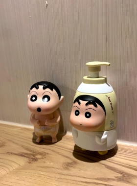 可爱卡通蜡笔小新洗手液模型