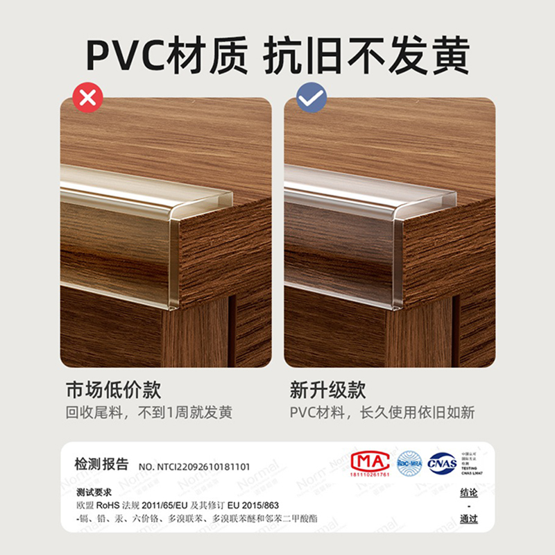 透明防撞贴条儿童桌角隐形防撞护墙角软包边保护条防磕碰环保无毒