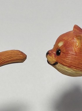 未芽定制卡通女木质原创设计