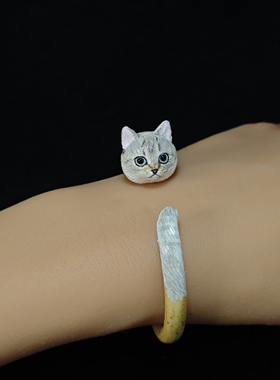 手镯鸡血藤可爱女生日情人节礼物