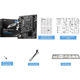 MSI B760itx motherboard with WIFI