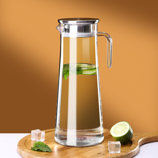 ການຄ້ານ້ໍາເຢັນ striped jug ນ້ໍາພາດສະຕິກ acrylic jug