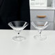 ຍີ່ປຸ່ນສ້າງສັນ goblet martini ຈອກແກ້ວ trumpet cocktail ຈອກດື່ມຈອກປາກກ້ວາງຈອກຈອກຊາພິເສດ