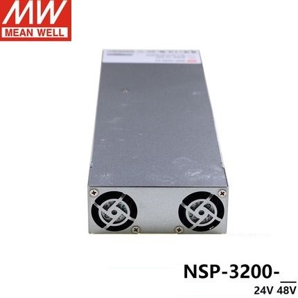 NSP-3200-24/48V台湾明纬开关电源3200W输出替DPU-3200/RSP-3000 - 图1