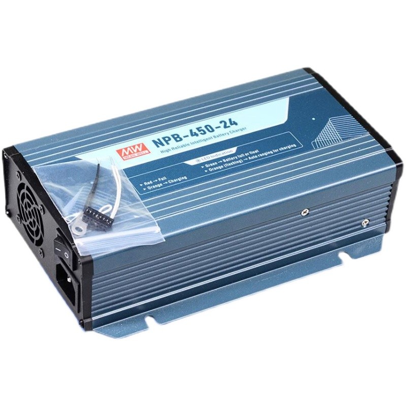 NPB明纬450W/750W/1200W/1700W电源 12V24V48V72V 超宽输出充电器 - 图0