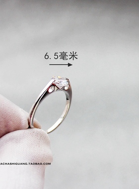 公主款两爪一克拉超闪交换人工