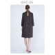 Readme mid-length woolen coat designer