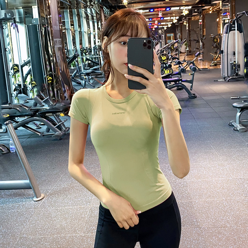 岚纹性感紧身运动上衣女网红瑜伽服 岚纹健身衣
