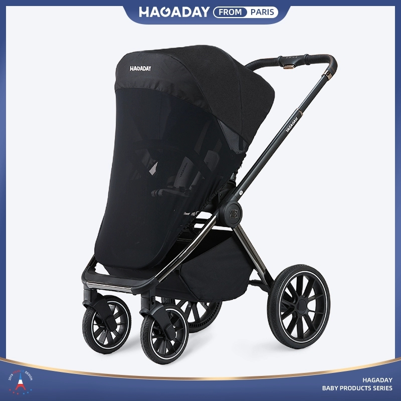 hagaday婴儿推车配件专用推车全罩式雨罩蚊帐 - 图1