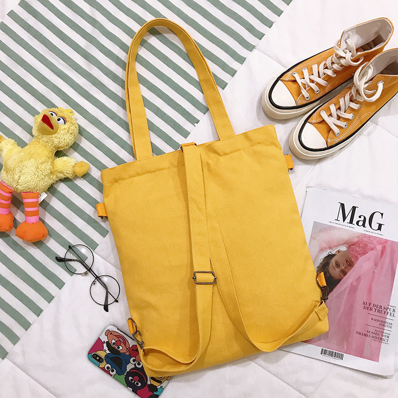 补习补课帆布袋ins大学生帆布包 umitbenan女士包袋