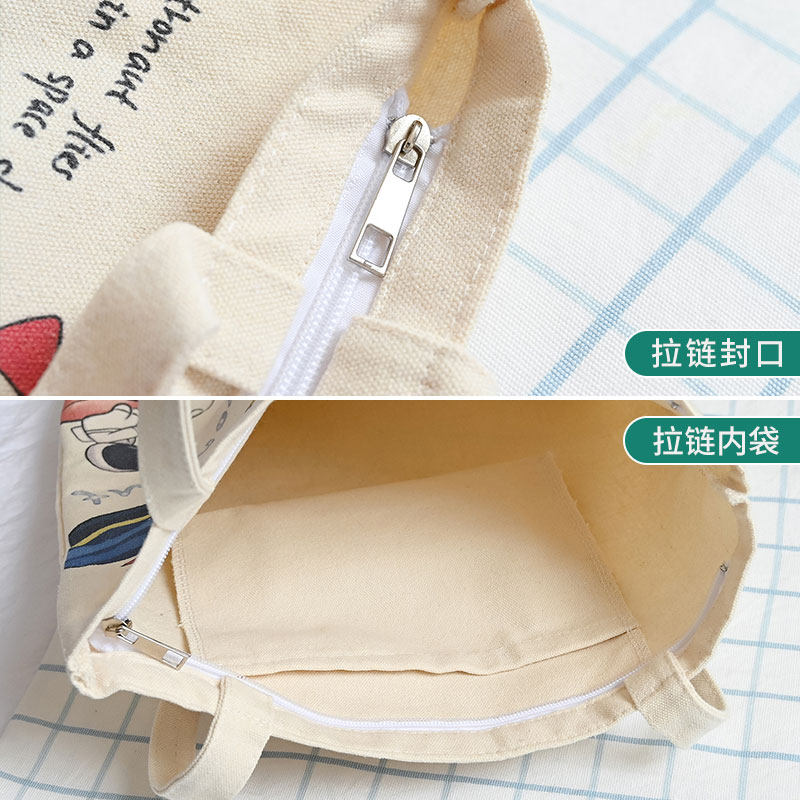 女夏文艺拎手提包大容量学生帆布包 umitbenan女士包袋