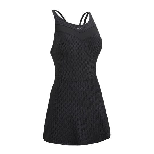 Decathlon little black dress one-piece swimsuit