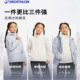 迪卡侬亲子装可拆卸三合一冲锋衣抓绒内胆外套儿童一家三口冬KIDS