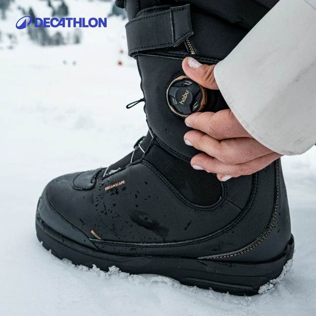 Decathlon ski boots snowboard snowshoes for adults